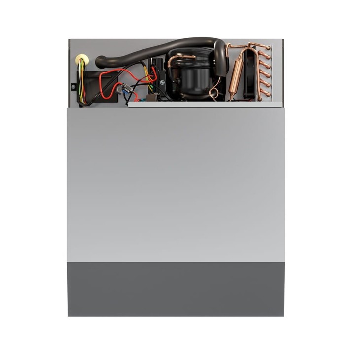 Yolco QL90 Silver 85 L built-in fridge for campers, 12/24V