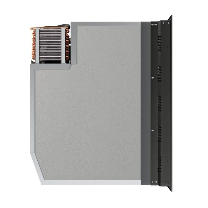 Yolco QL90 Black 85 L built-in fridge for campers, 12/24V