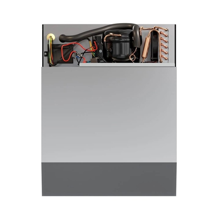 Yolco QL90 Black 85 L built-in fridge for campers, 12/24V