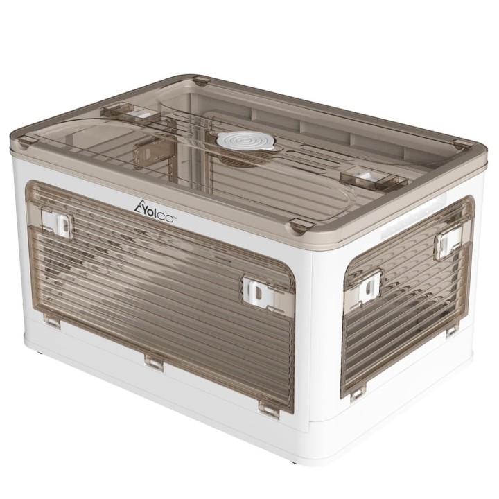 Yolco FB40 White Folding Storage Box 40 L, White
