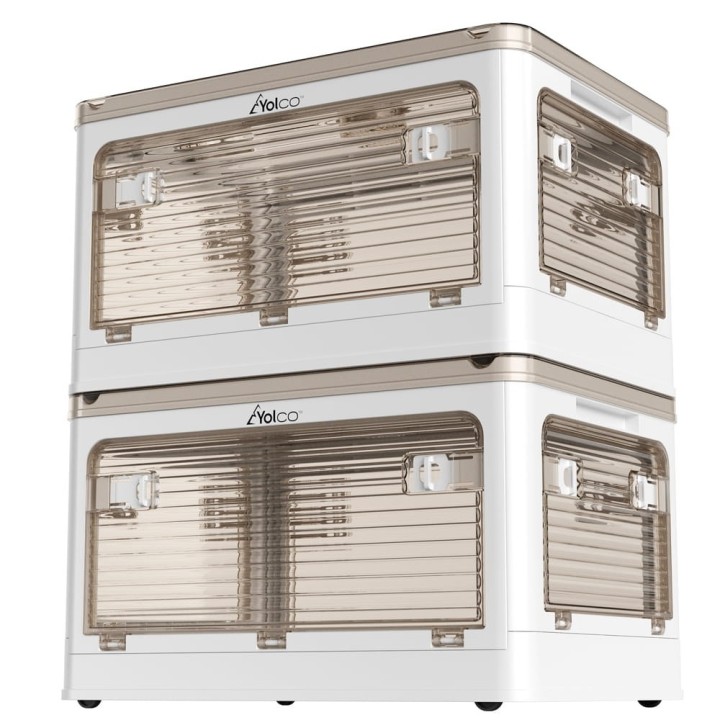 Yolco FB40 White Folding Storage Box 40 L, White - view 14