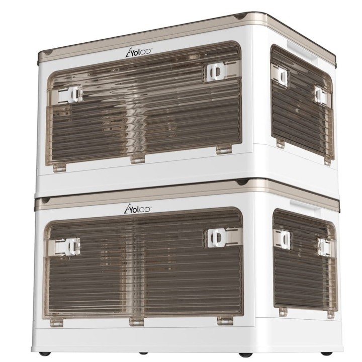 Yolco FB40 White Folding Storage Box 40 L, White - view 15