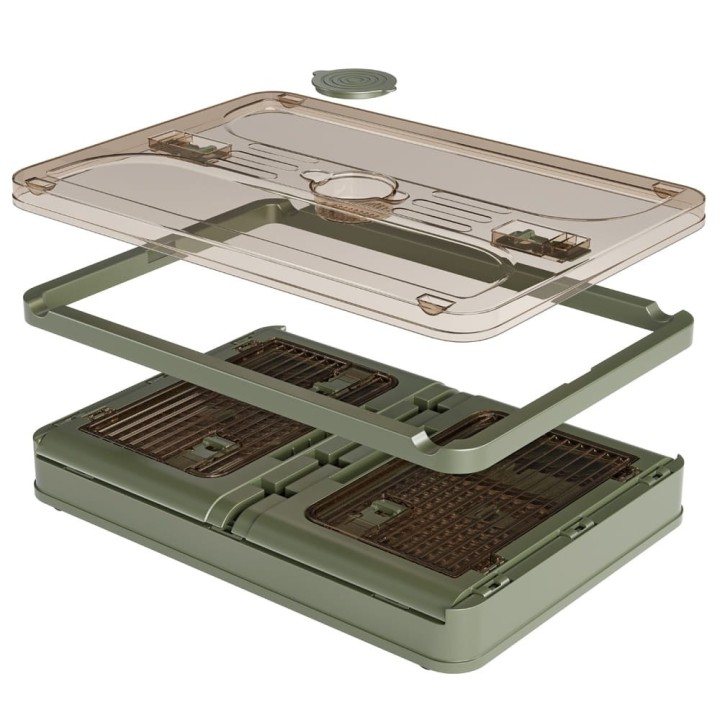 Yolco FB40 Green folding box 40 L for camping trips