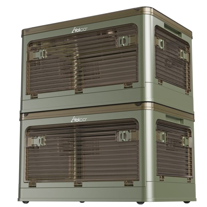Yolco FB40 Green folding box 40 L for camping trips