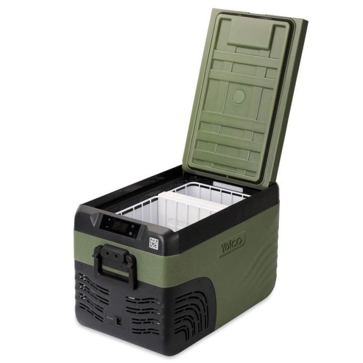 Yolco KX30 Green 25 L Dual-Zone fridge | Szekla4x4