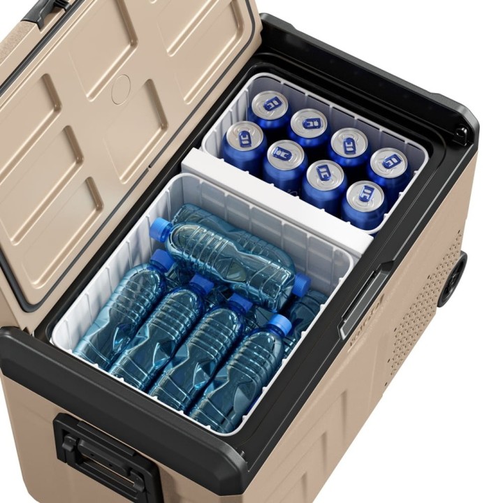 Yolco TCX50 Sand 50 L Dual-Zone fridge | Szekla4x4