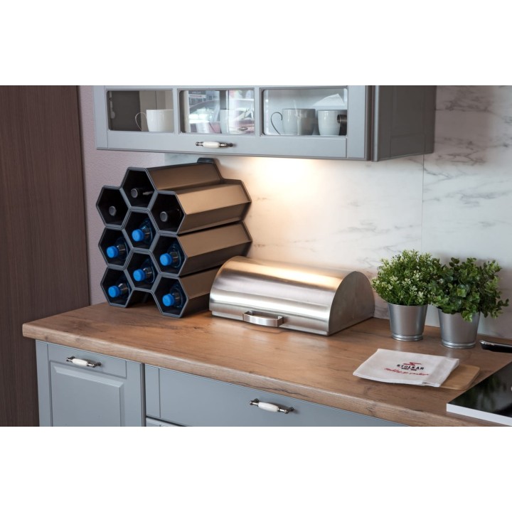 Yolco modular wine rack for 3 bottles | Szekla4x4.pl