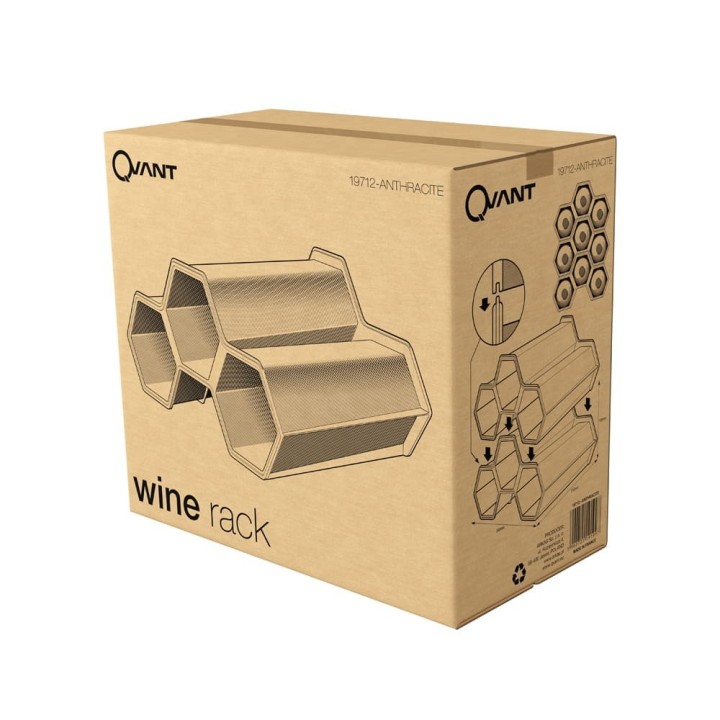 Yolco modular wine rack for 3 bottles | Szekla4x4.pl