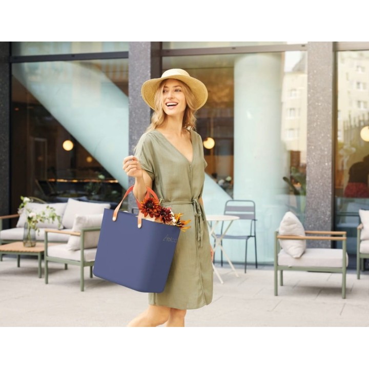 Yolco Albula Shopping Bag 25 L, Navy Blue - view 3