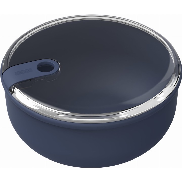 Rotho ELA 0.75 l Airtight Food Storage Container, Navy