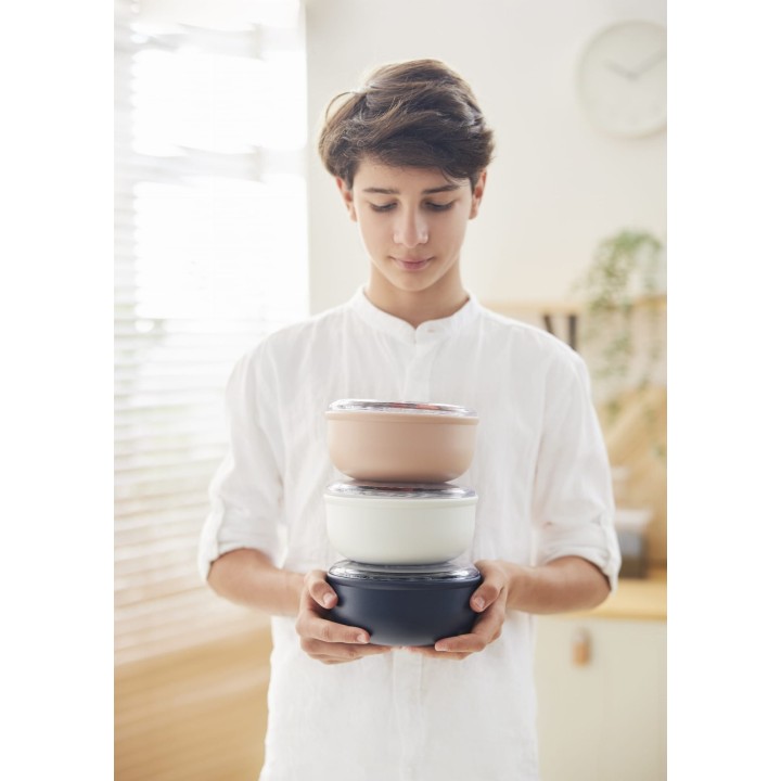 Rotho ELA 1.8 l Airtight Food Storage Container, Navy
