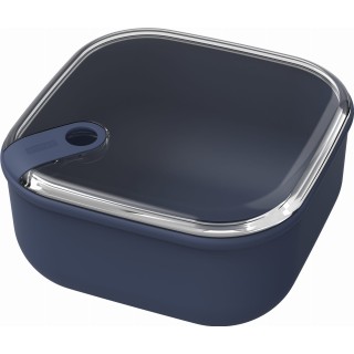 Rotho ELA 2 l Airtight Food Storage Container, Navy