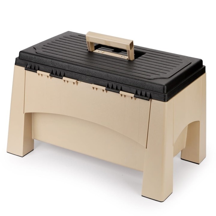 Yolco ST2 Sand Storage Step Stool 27.6 L, Sand - view 3