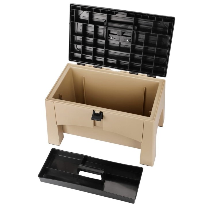 Yolco ST2 Sand Storage Step Stool 27.6 L, Sand - view 5