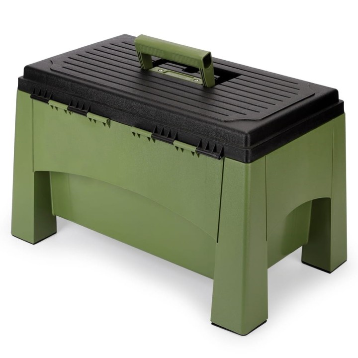Yolco ST2 Green Storage Step Stool 27.6 L, Green - view 3