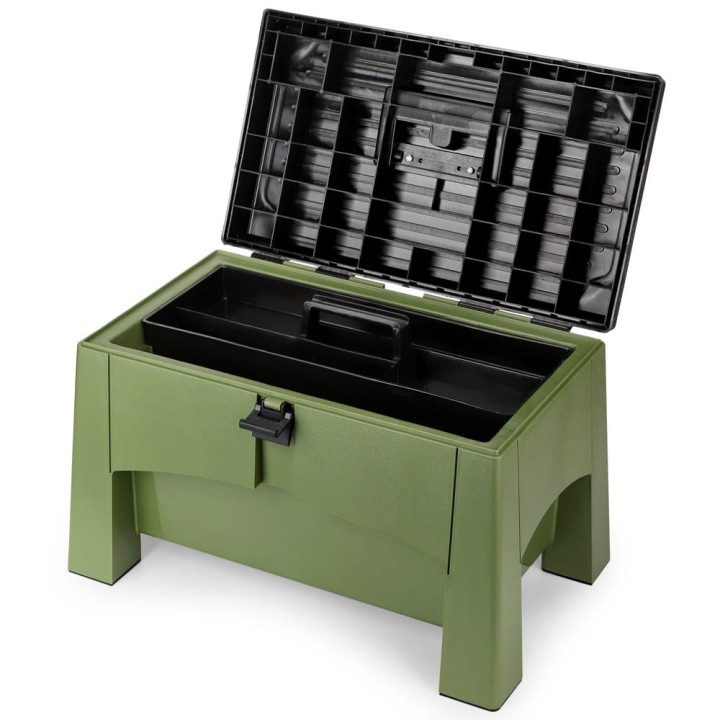 Yolco ST2 Green Storage Step Stool 27.6 L, Green - view 4