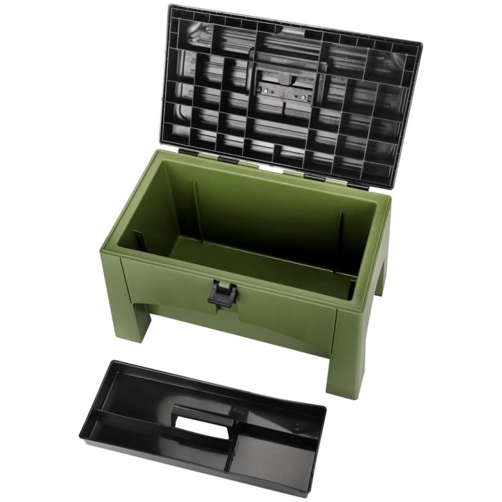 Yolco ST2 Green Storage Step Stool 27.6 L, Green - view 5