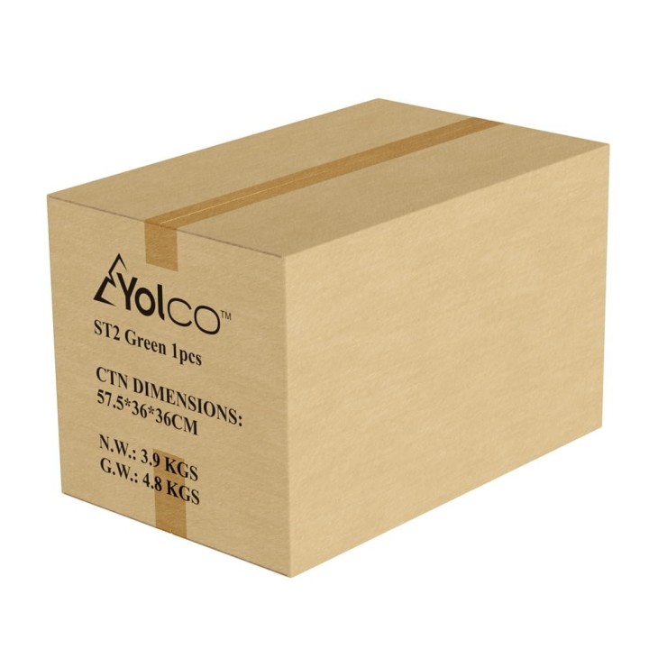 Yolco ST2 Green Storage Step Stool 27.6 L, Green - view 7