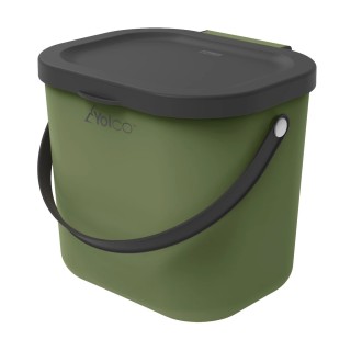 Yolco Albula mini multibag 6 L olive green with lid