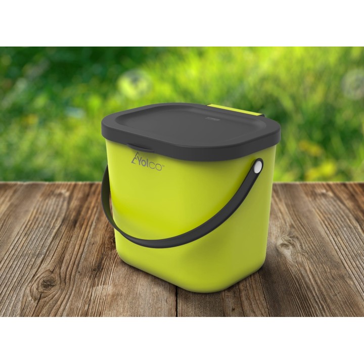 Yolco Albula lime green 6 L mini multibag with a lid