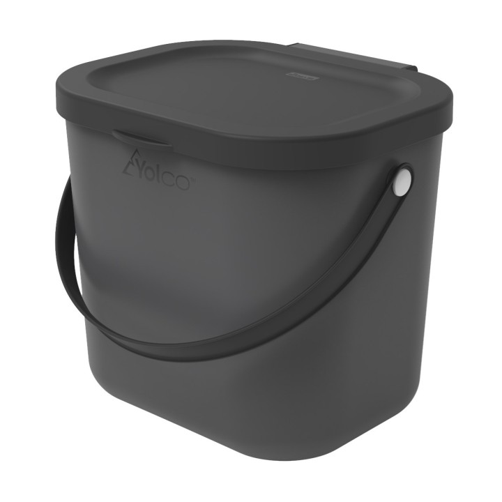 Yolco Albula graphite 6 L mini multibag with lid, recycled