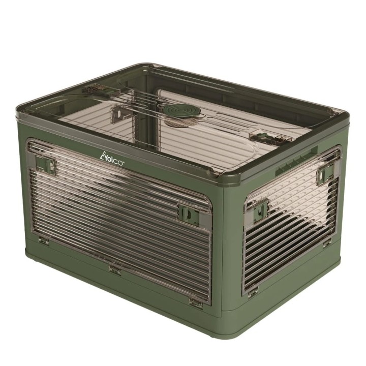 Yolco FB47 Green collapsible box, front access, green