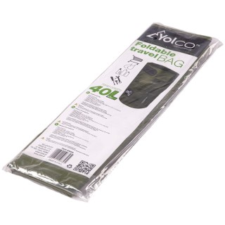 Yolco TW40 folding bucket bag, green, 40 l, 350 g, PVC