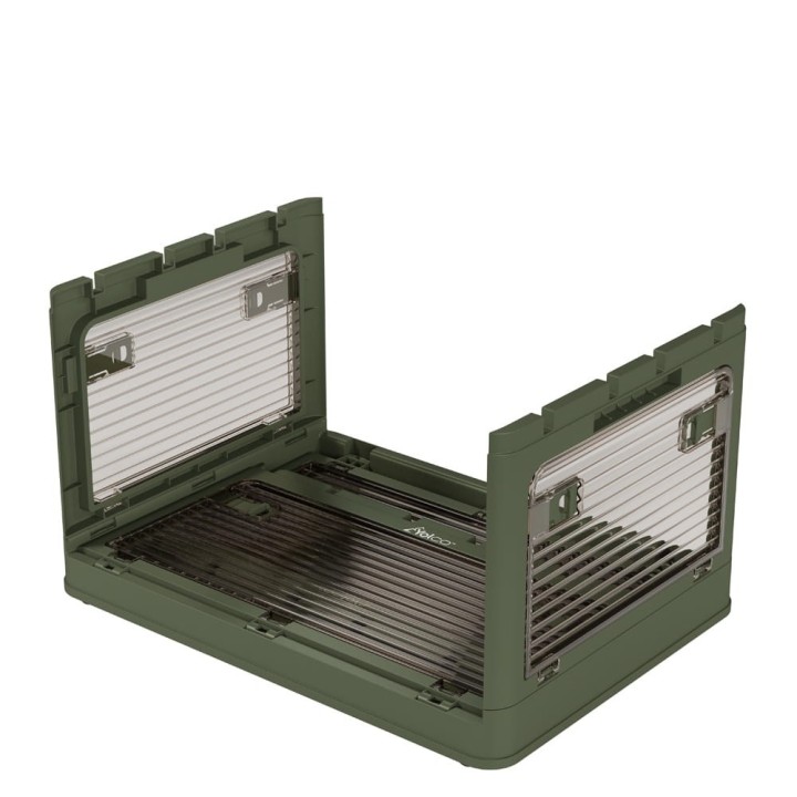 Yolco FB47 Green collapsible box, front access, green
