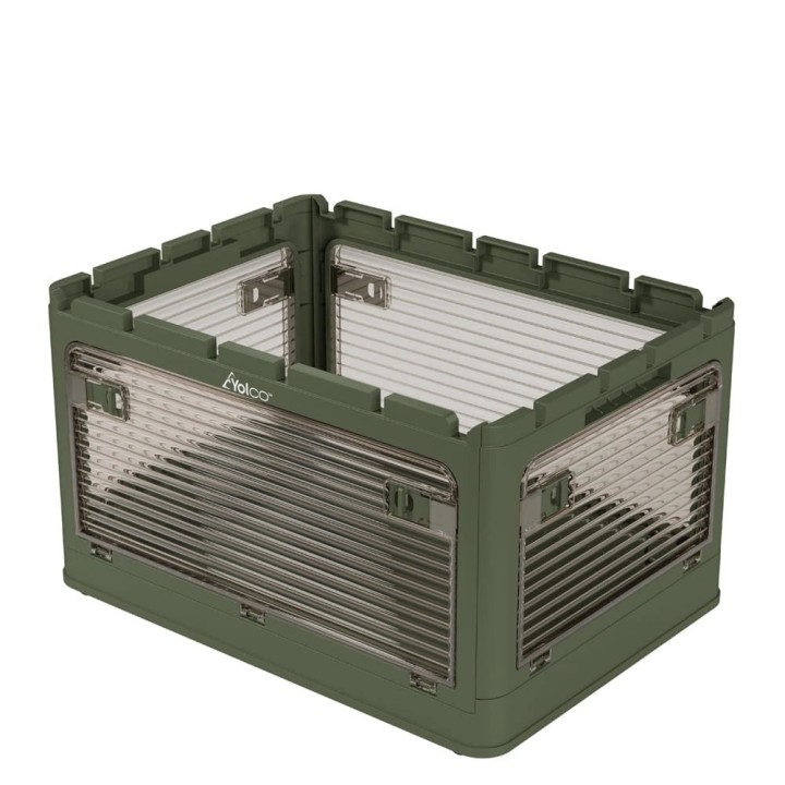 Yolco FB47 Green collapsible box, front access, green