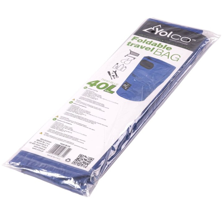 Yolco TW40 collapsible bag 40 l blue, waterproof carrier