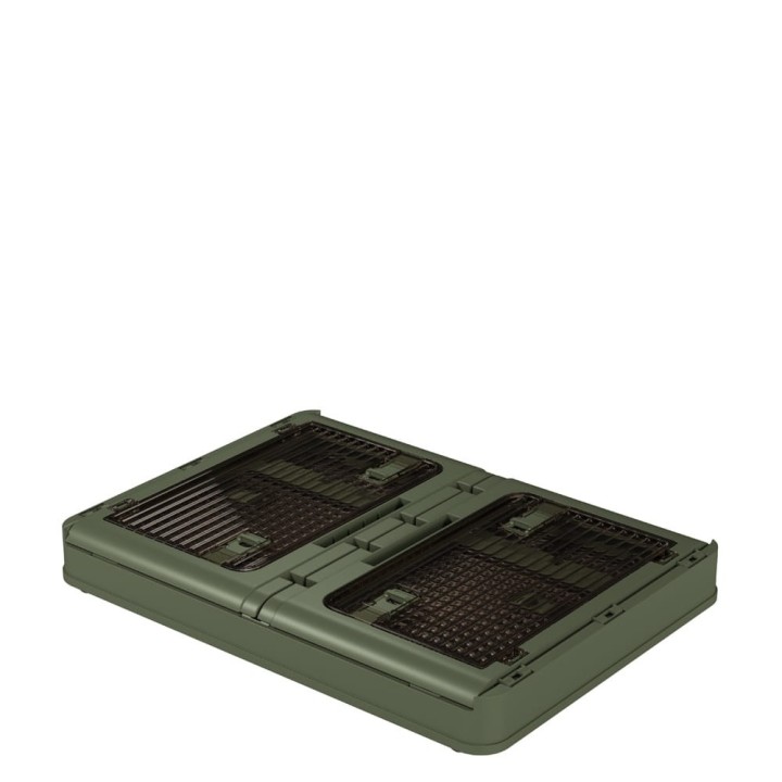 Yolco FB47 Green collapsible box, front access, green