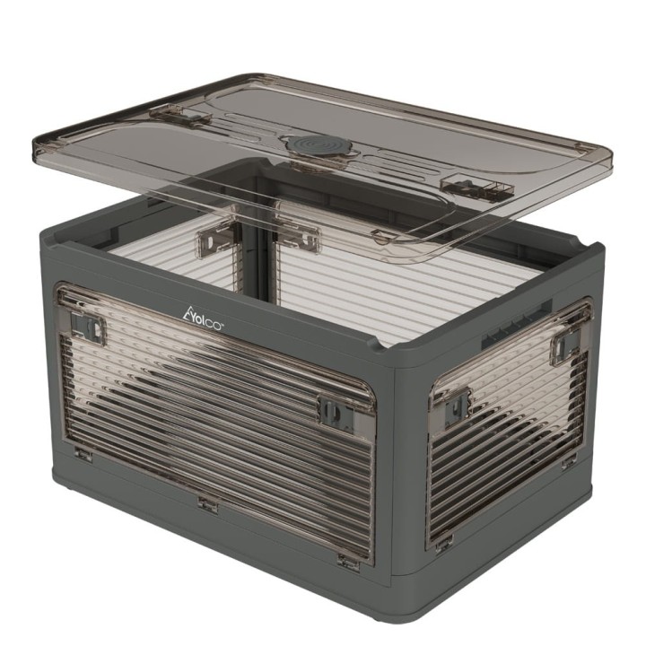 Yolco FB47 Carbon folding box with side door, 47 L