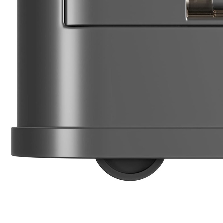 Yolco FB55 Carbon 55 L folding box with wheels, graphite