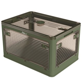 Yolco FB55 Green 55 L collapsible storage box, green