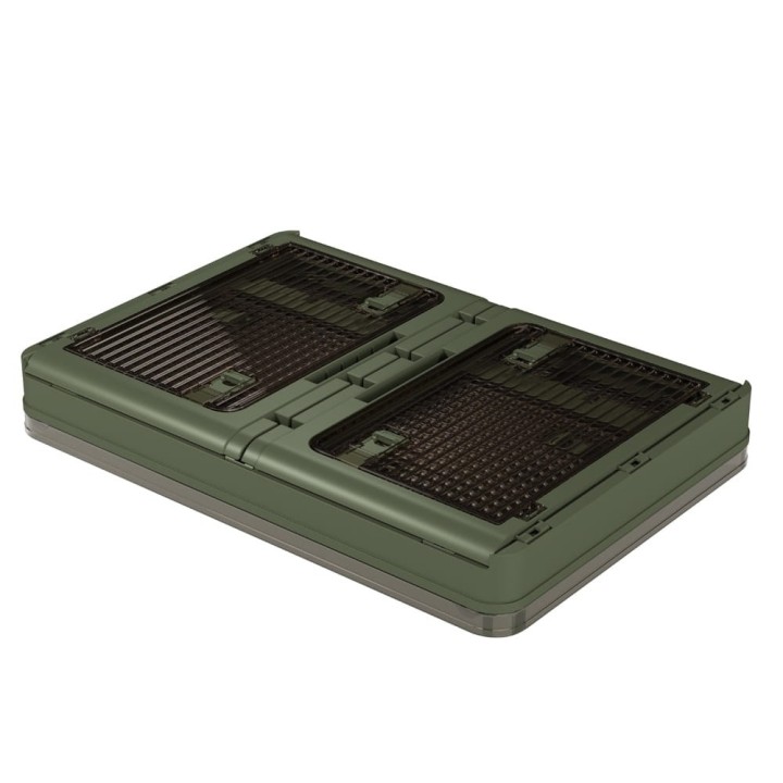 Yolco FB55 Green 55 L collapsible storage box, green