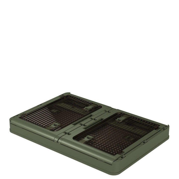 Yolco FB55 Green 55 L collapsible storage box, green