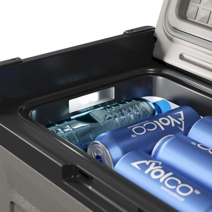 Yolco FCX18 Cream 18 L compressor fridge, 12/24V and mains