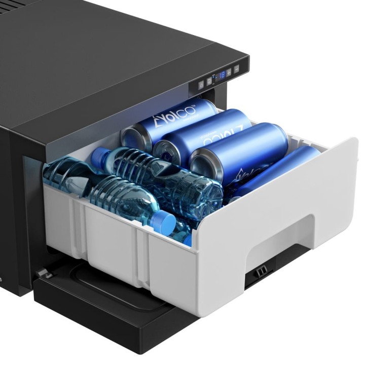 Yolco CB21A 20 L drawer compressor fridge, 12/24V DC