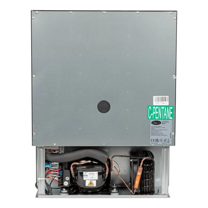 Yolco KL65N 59 L compressor fridge with 14 L freezer