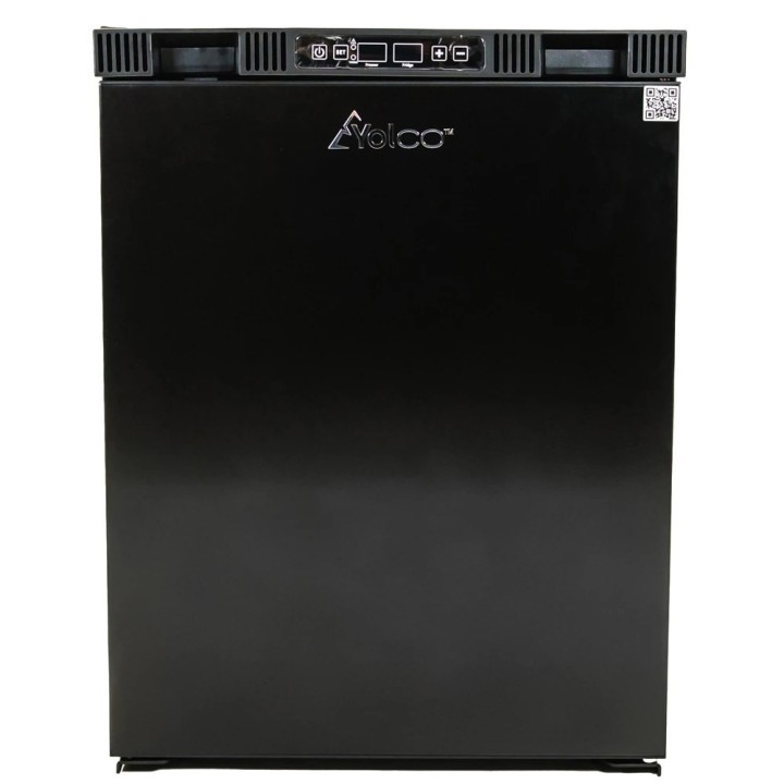 Yolco RL75M Black 72 L built-in fridge with freezer