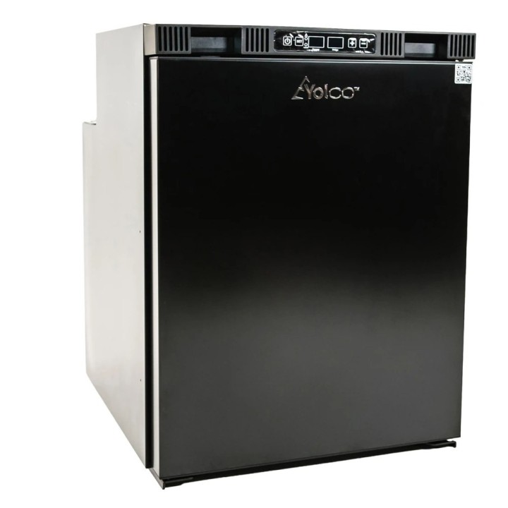 Yolco RL75M Black 72 L built-in fridge with freezer
