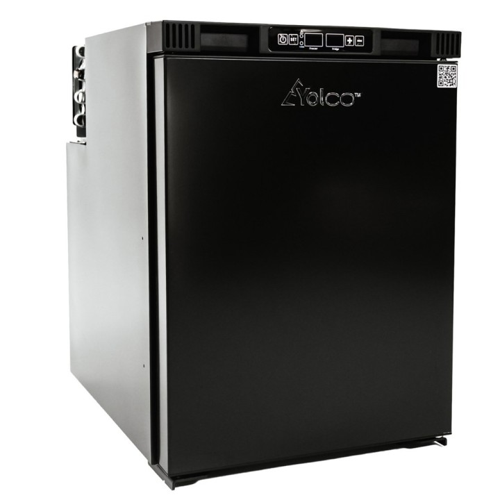 Yolco RL50M Black 42.6 L built-in fridge with freezer