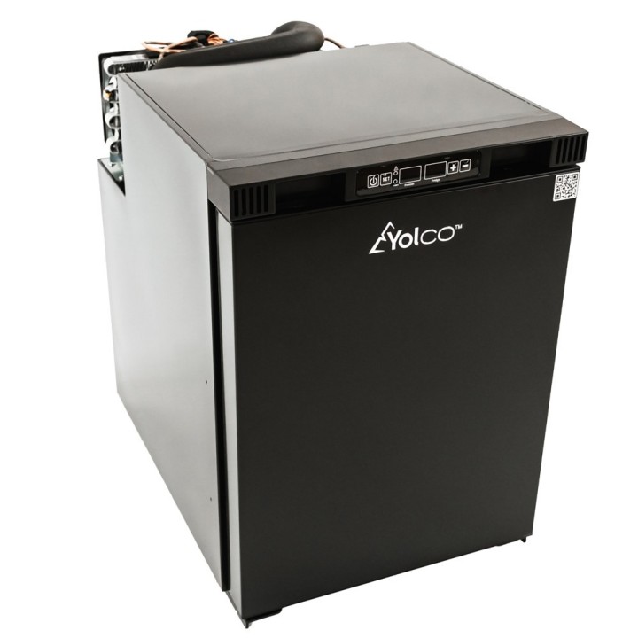 Yolco RL50M Black 42.6 L built-in fridge with freezer
