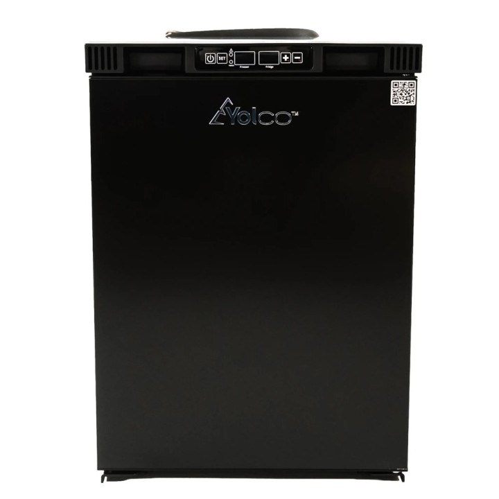 Yolco RL50M Black 42.6 L built-in fridge with freezer