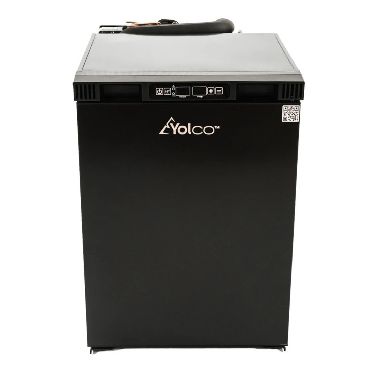Yolco RL50M Black 42.6 L built-in fridge with freezer