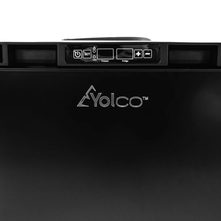 Yolco RL50M Black 42.6 L built-in fridge with freezer