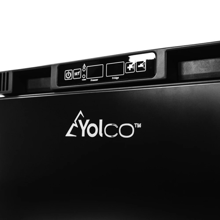 Yolco RL50M Black 42.6 L built-in fridge with freezer