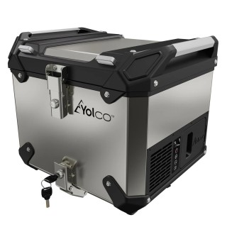 Yolco MCX17 Silver 17 L compressor motorcycle topcase
