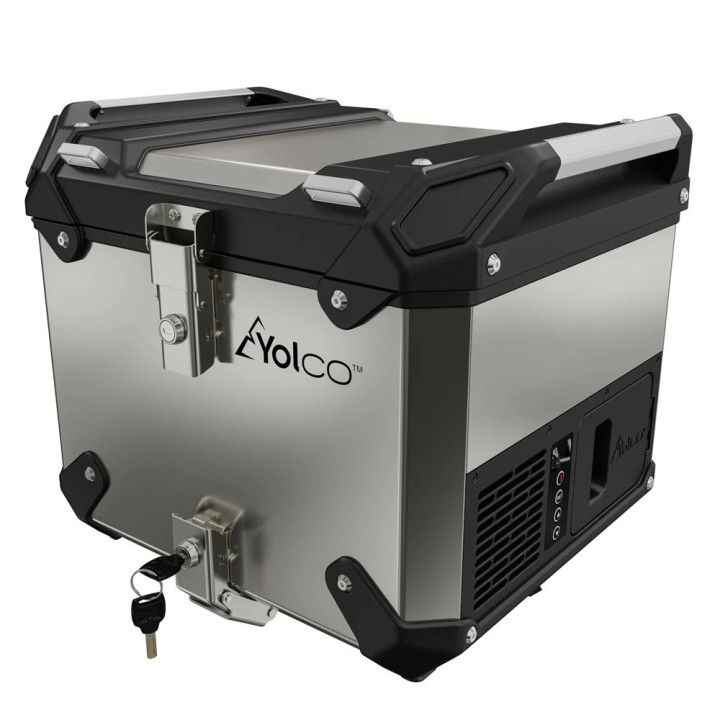 Yolco MCX17 Silver 17 L compressor motorcycle topcase