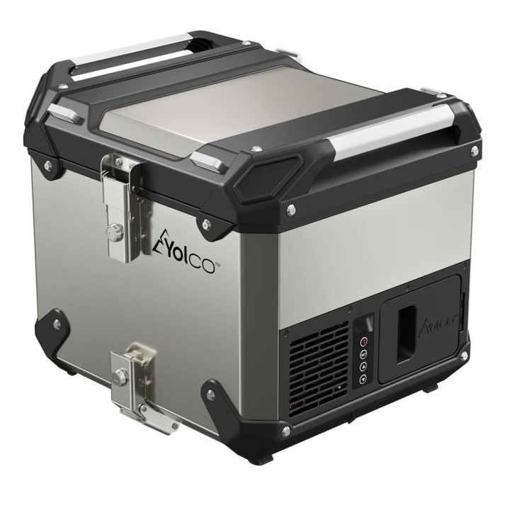 Yolco MCX17 Silver 17 L compressor motorcycle topcase